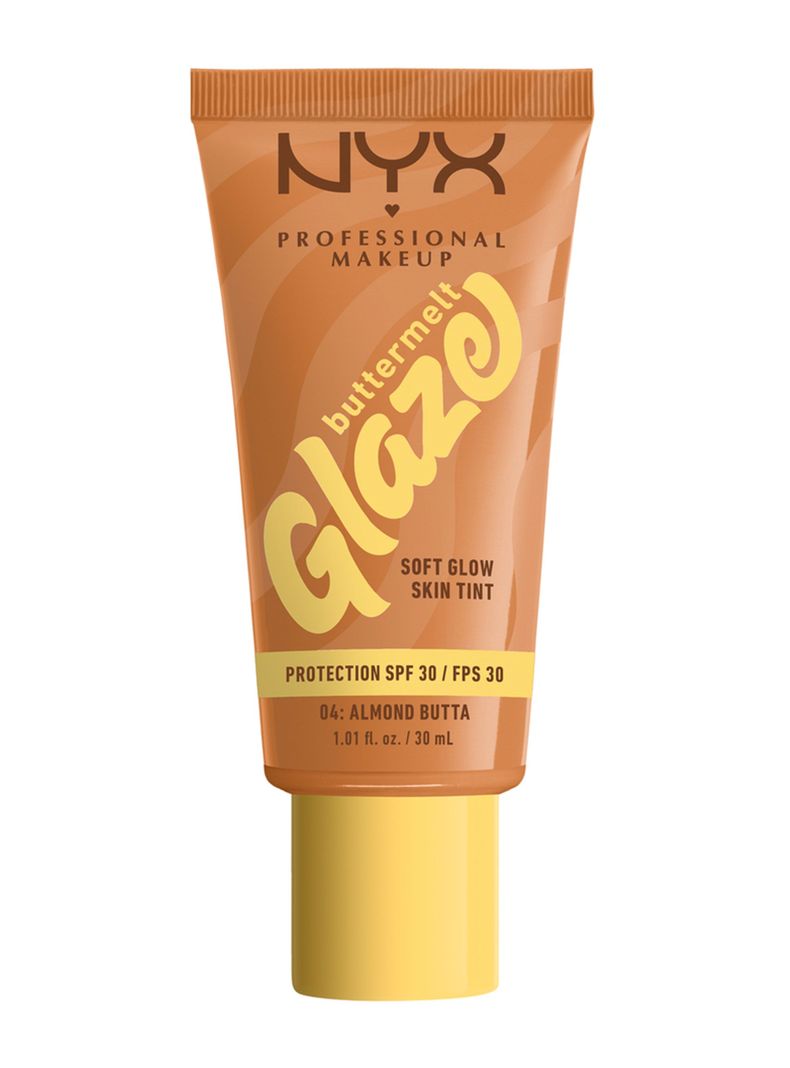 Buttermelt Glaze Soft Glow Skin Tint FPS 30 ml Almond Butta NYX Professional Makeup-0