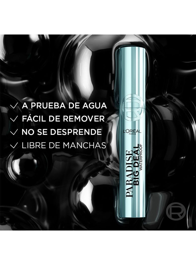 Máscara de Pestañas Paradise Big Deal WTP 9.5ml L'Oréal Paris-3