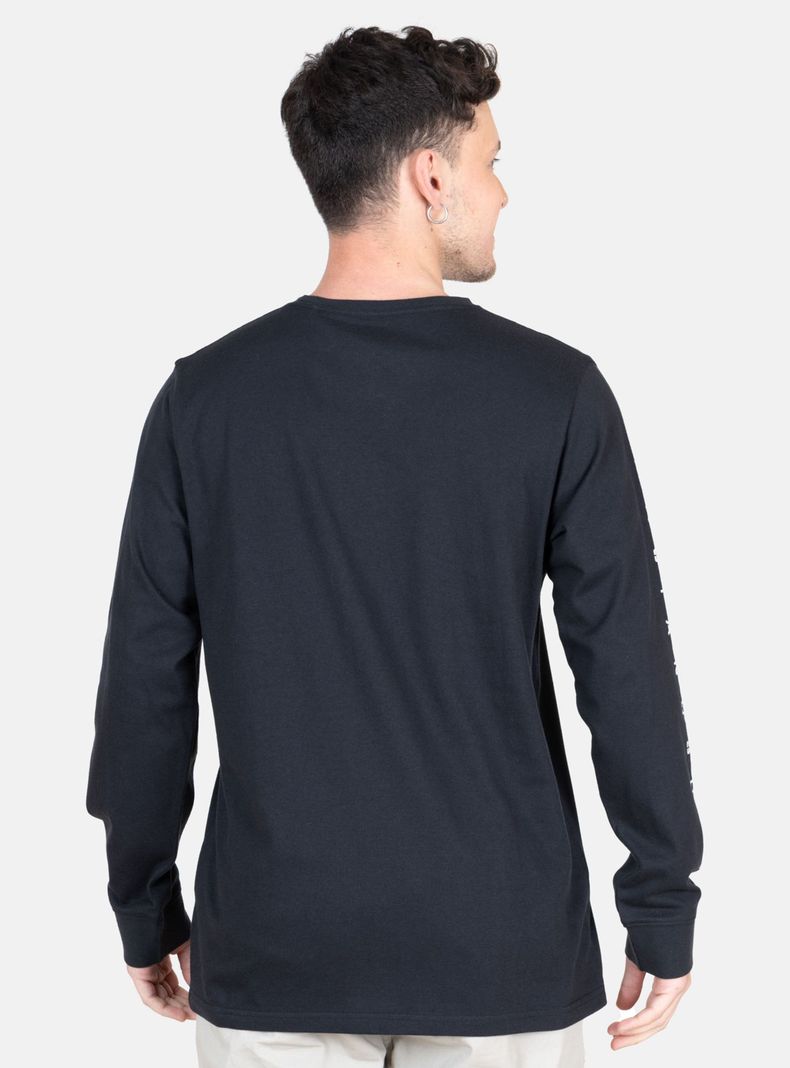 Polera Logo Estampado en Manga-1