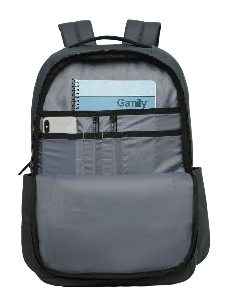 Mochila Notebook 29L Camiq Reverse Gris-4