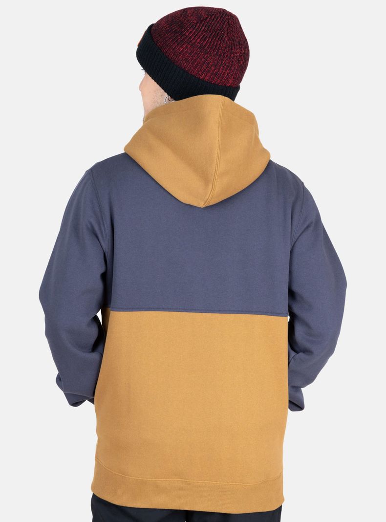 Polerón Fullzipper Capucha Bicolor-1