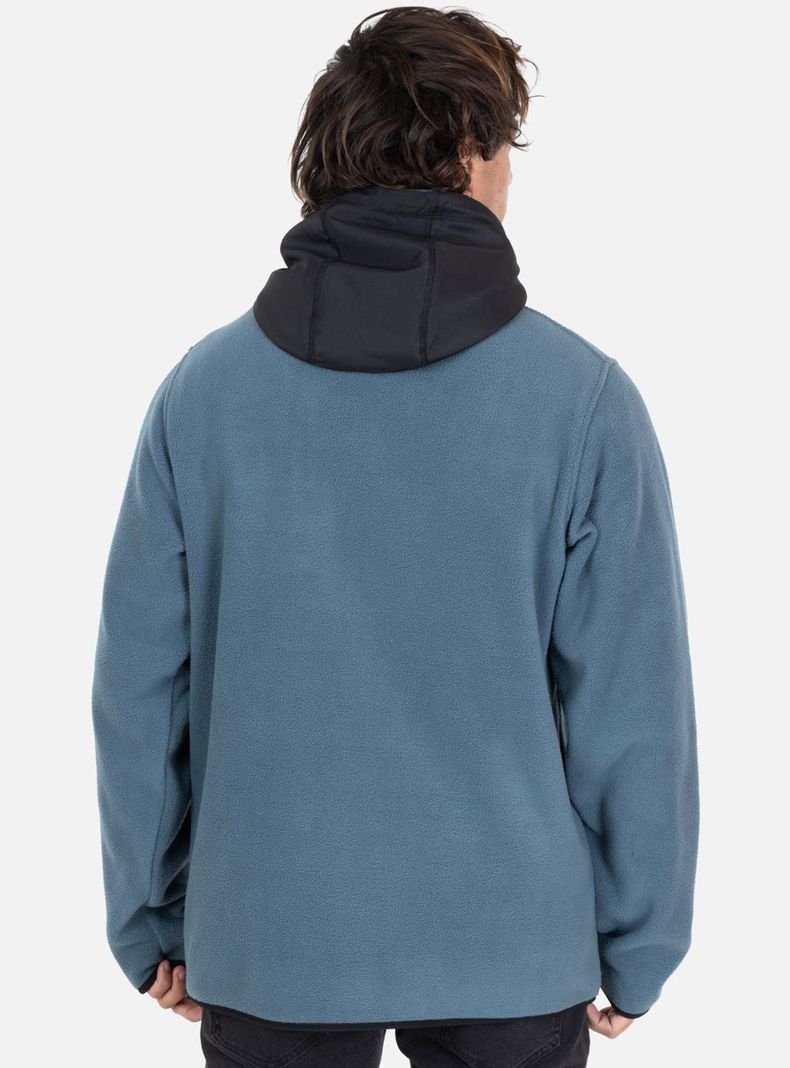 Polerón Micropolar Manga Larga Liso Denim-1