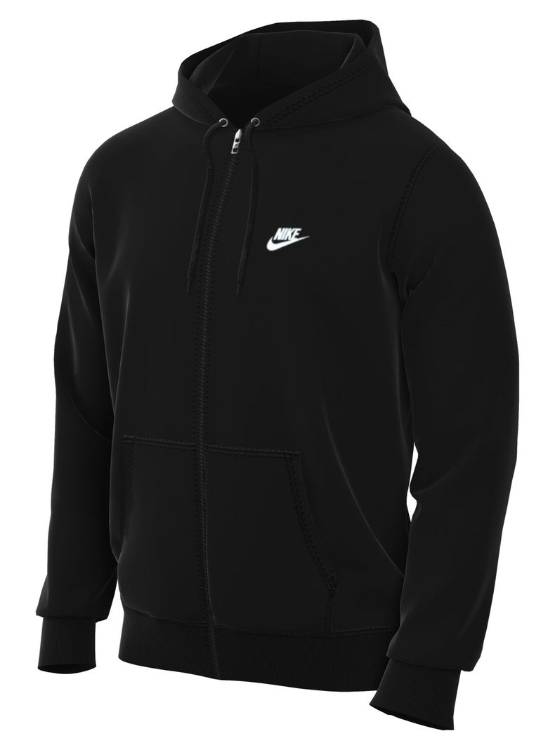 Polerón Cierre Completo con Gorro French Terry Club Hoodie-2