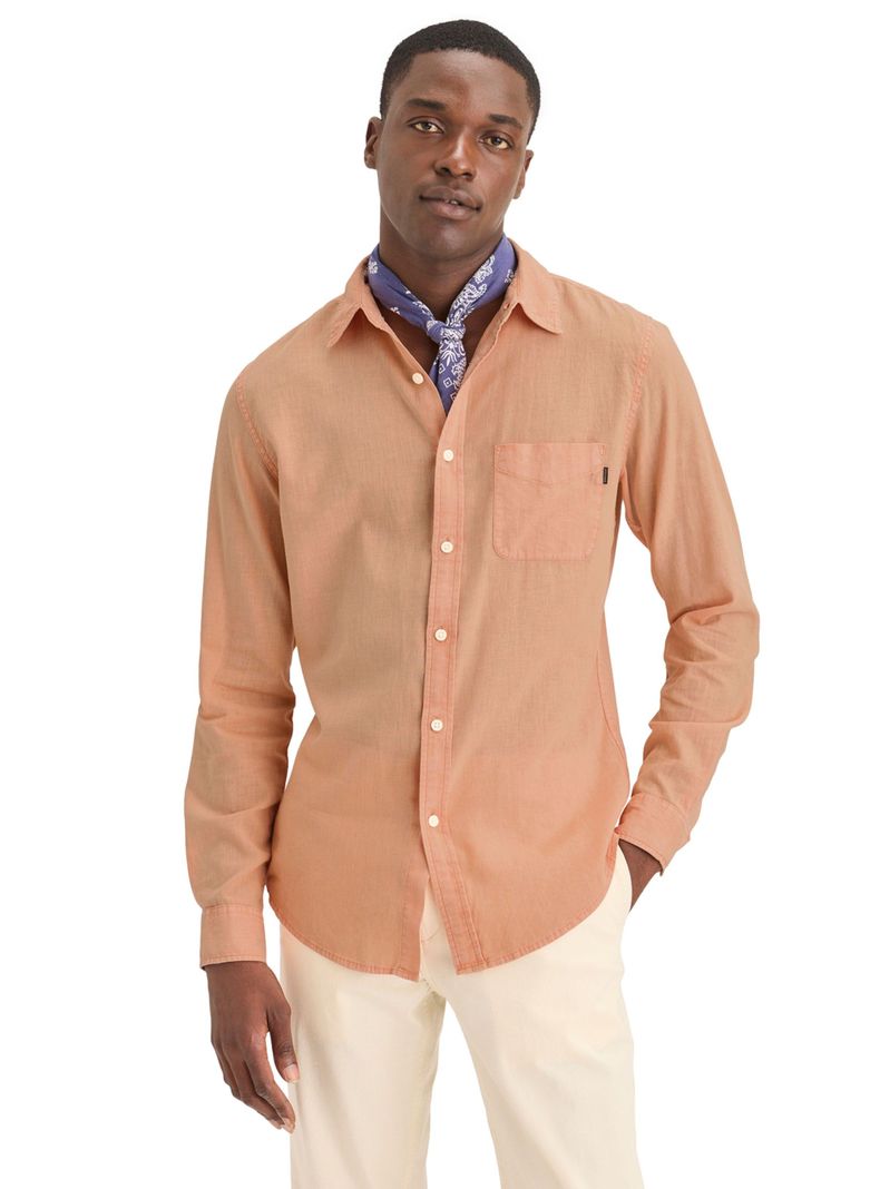 Camisa Lino Slim-0