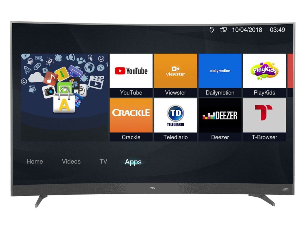 LED 49" TCL 49P3CFS Smart TV Full HD Curvo-0