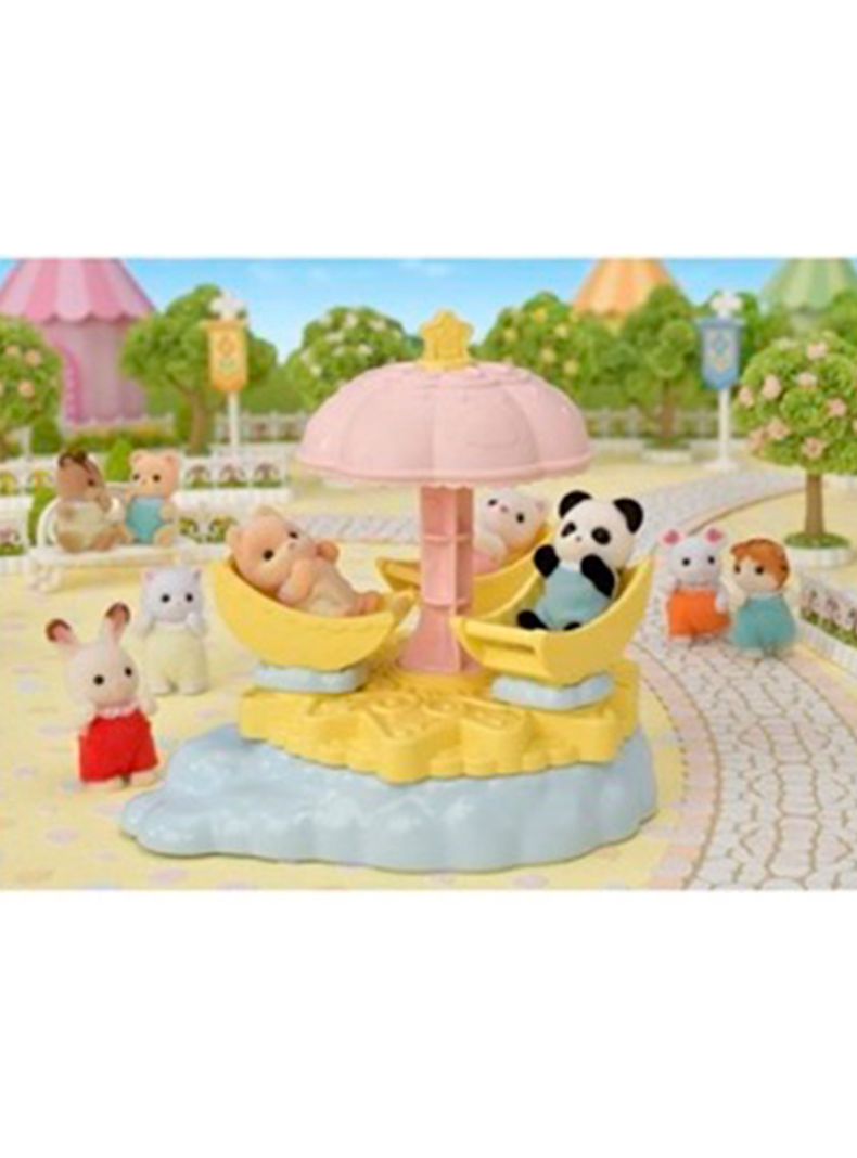 Set Sylvanian Families Carrusel de Las Estrellas-2