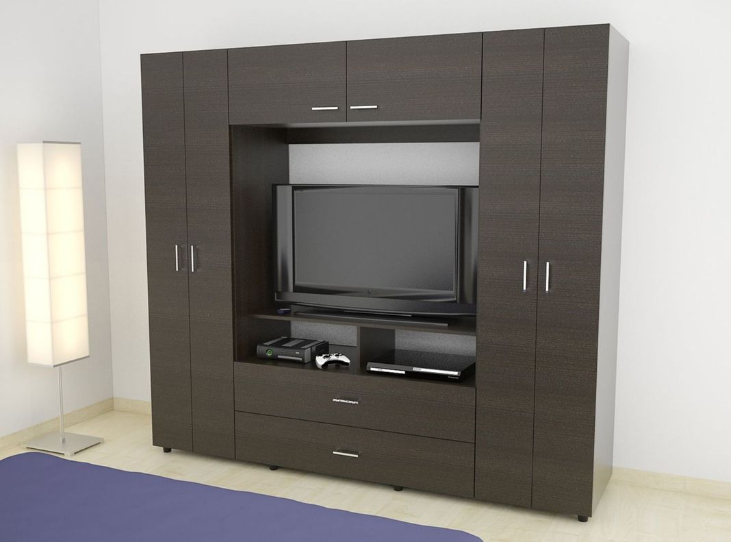 Clóset TV 46" 6 Puertas-2