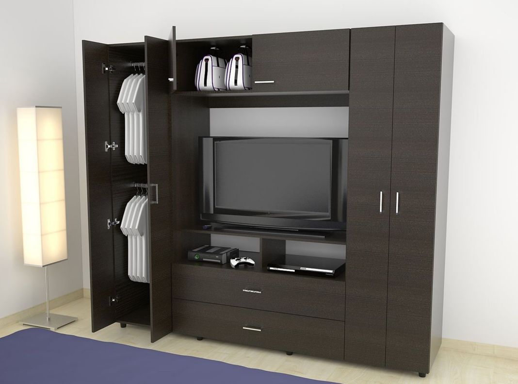 Clóset TV 46" 6 Puertas-3