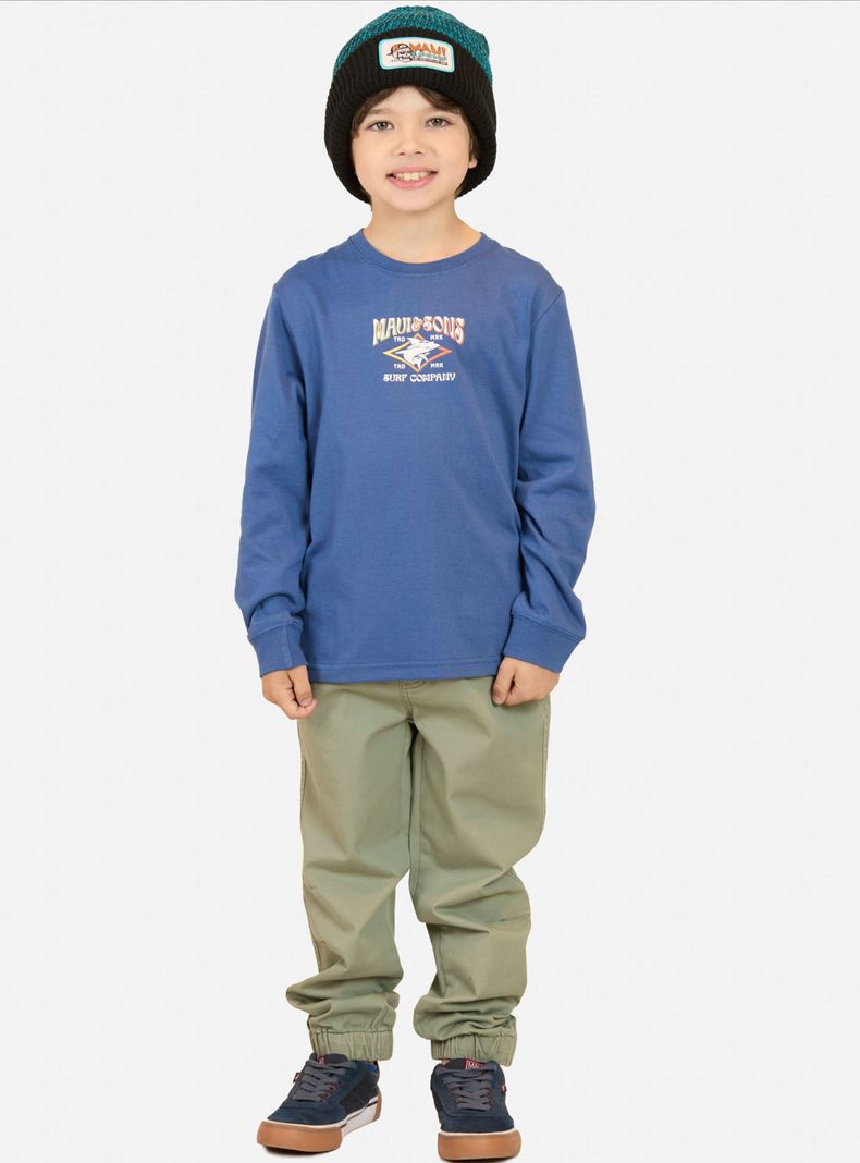 Polera Skate Shark Manga Larga-3