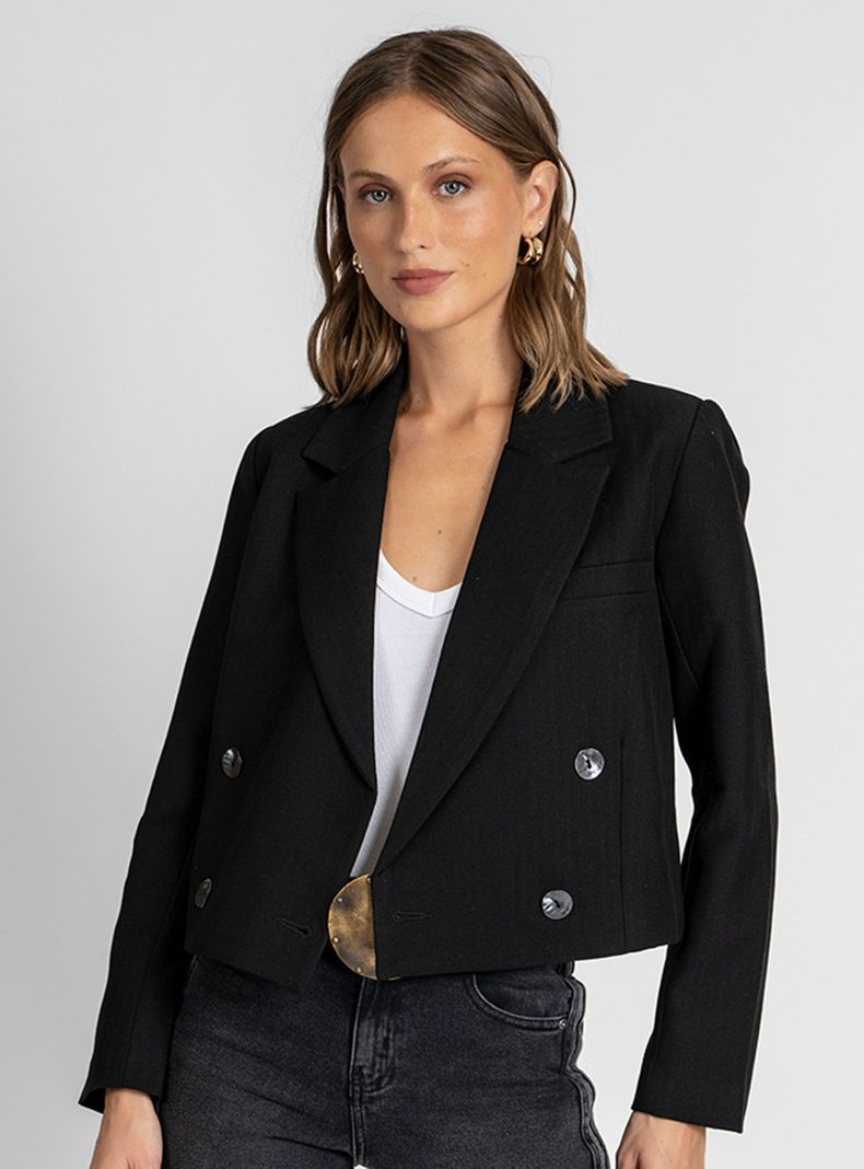 Blazer Lena Negro-0