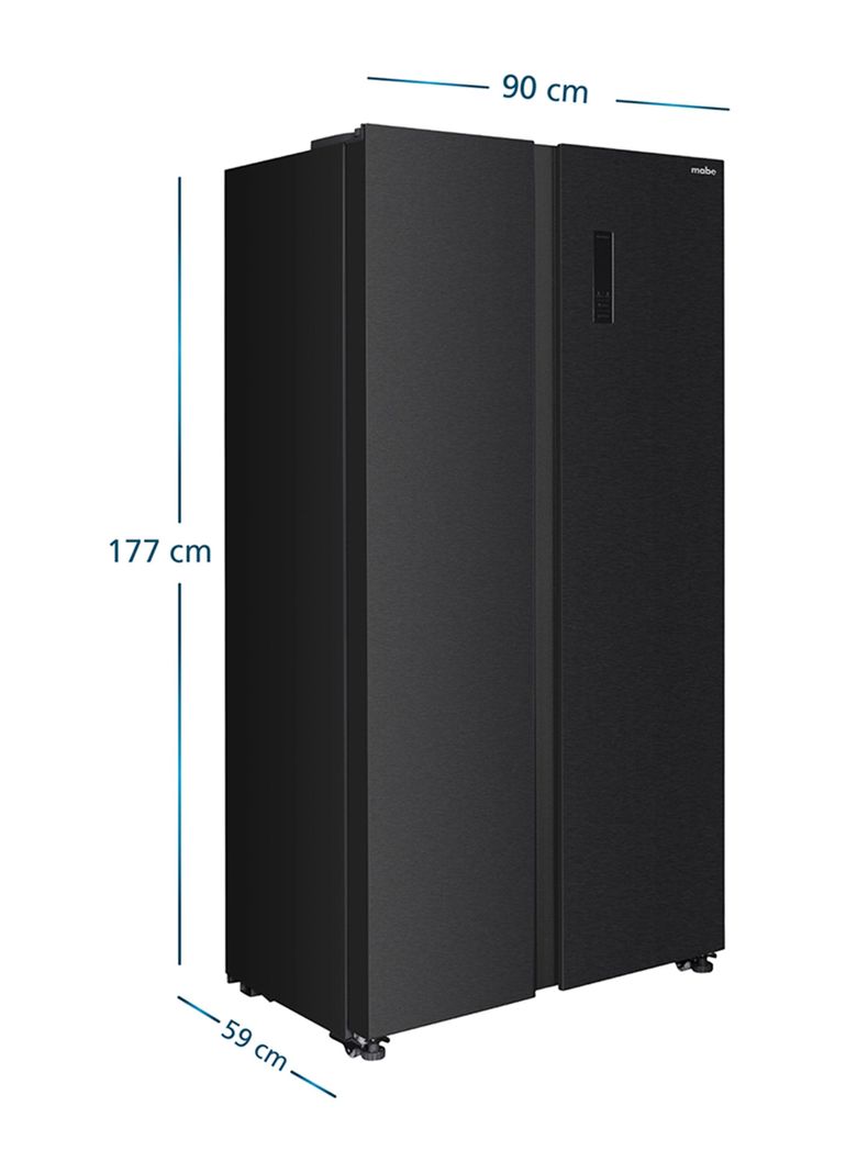 Refrigerador Side by Side No Frost 436 Litros MSC480LKRPS0 Black-1