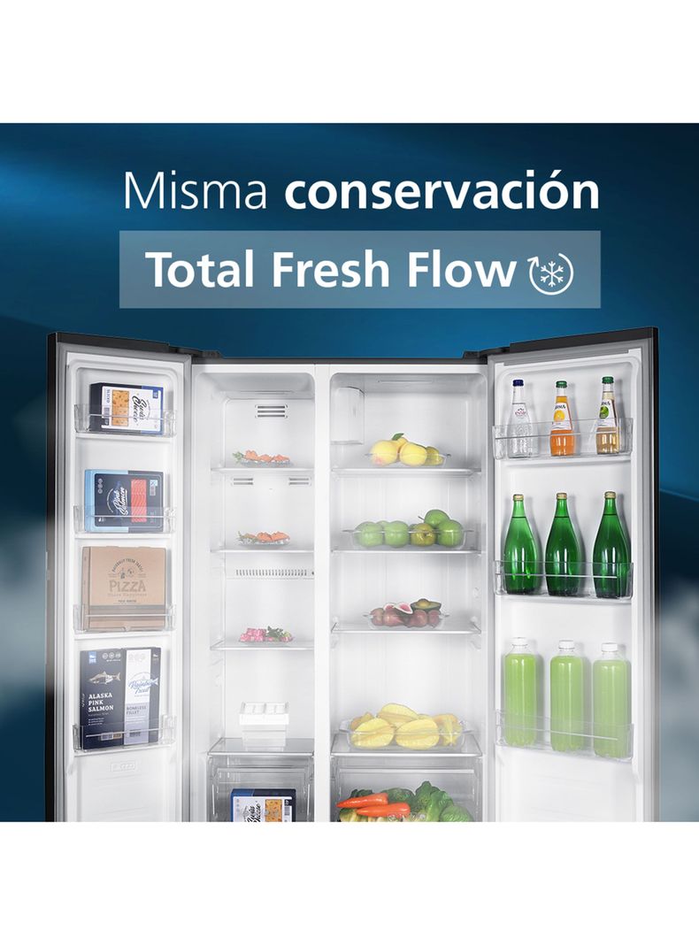 Refrigerador Side by Side No Frost 436 Litros MSC480LKRPS0 Black-6