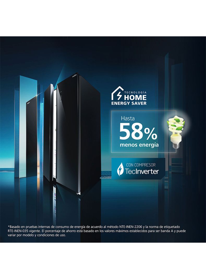 Refrigerador Side by Side No Frost 436 Litros MSC480LKRPS0 Black-5