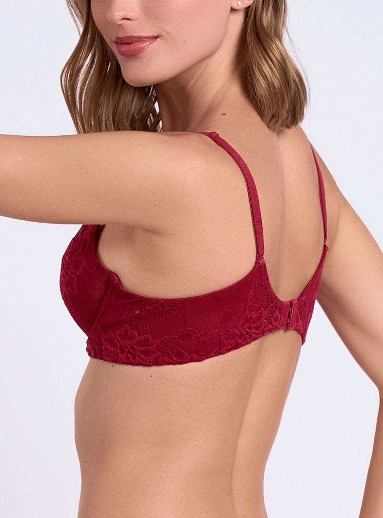 Sostén Encaje Push Up Copa B 6001030 40B-1
