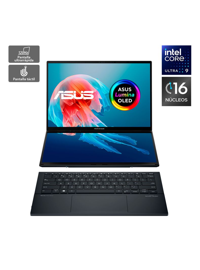 Notebook Zenbook Duo Intel Core Ultra 9 32GB RAM 1TB SSD 14" 3K 120HZ Touch Screen-2