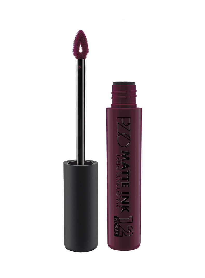 Labial Líquido Larga Duración Matte Ink 12 H Fine Wine Petrizzio-0