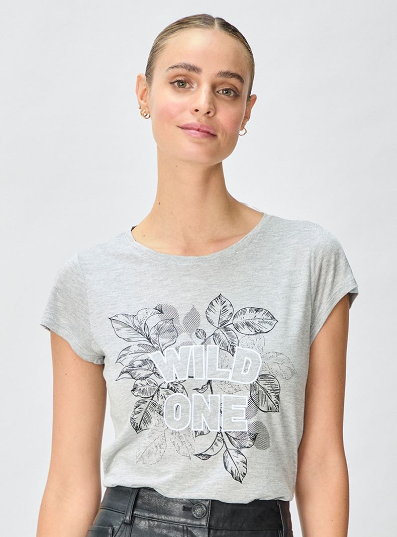 Polera Estampada Wild One-0