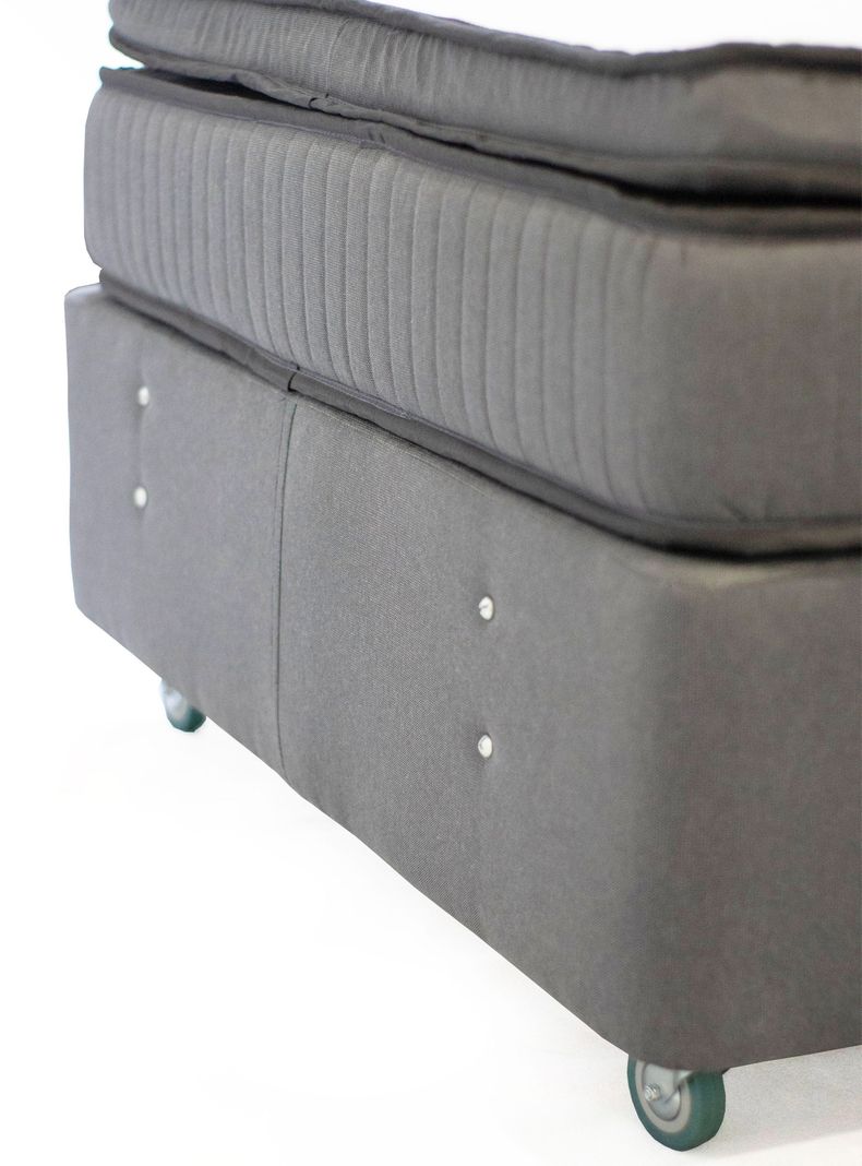 Cama Americana 2 Plazas Base Dividida 150 x 190 cm-5