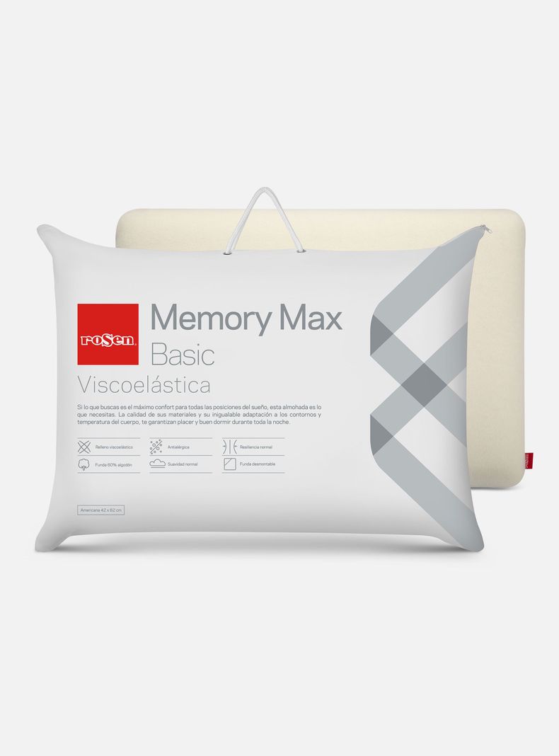 Cama Europea Art 4 2 Plazas Base Dividida + Almohada Memory Max-1