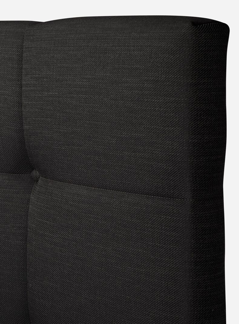 Cama Europea Art 4 2 Plazas Base Dividida + Set Muebles Issey Grafito-4