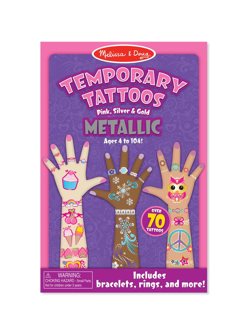 Melissa & Doug Tatuajes Removibles Metálicos Caramba