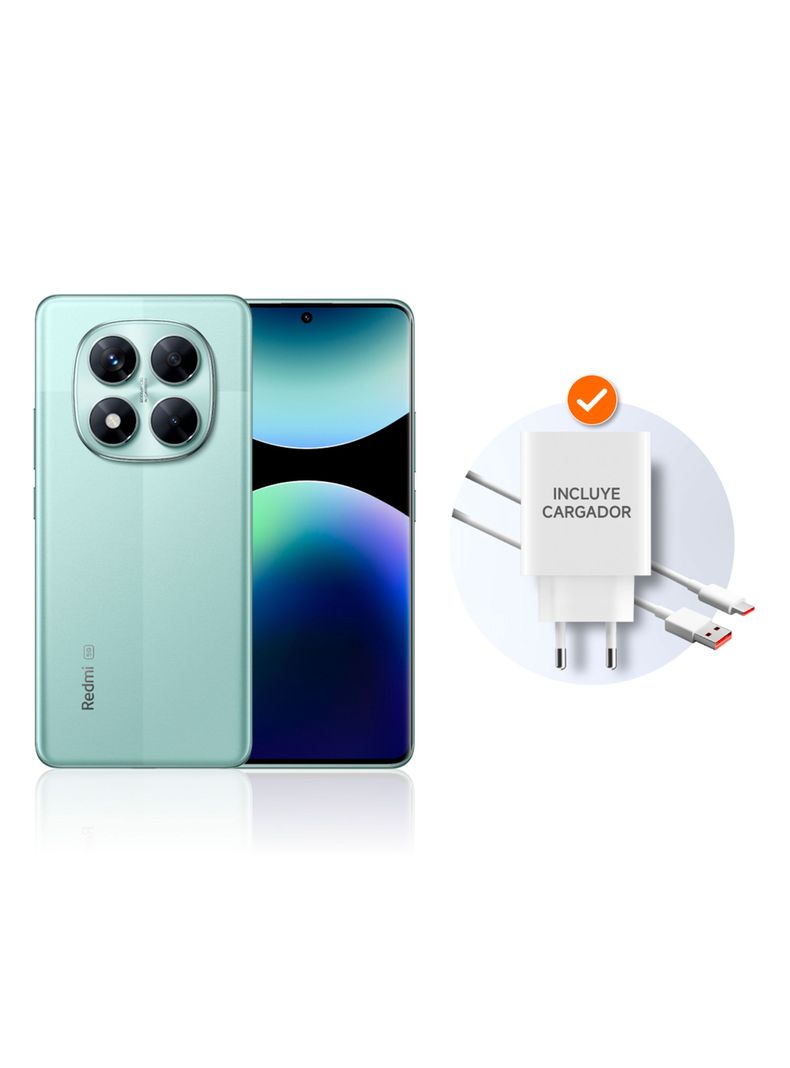 Smartphone Redmi Note 14 Pro 5G 256GB 6.6" Verde Liberado-3