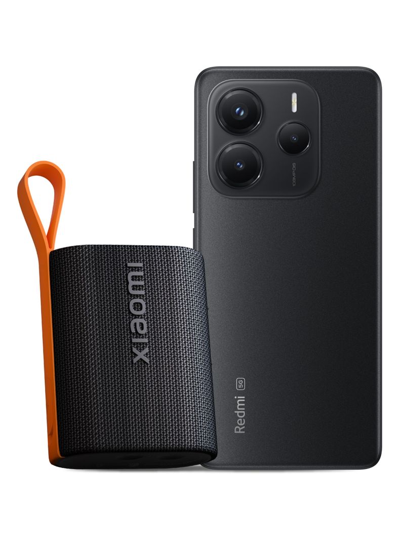 Smartphone Redmi Note 14 5G 256GB 6.6" Liberado Negro + Sound Pocket-0