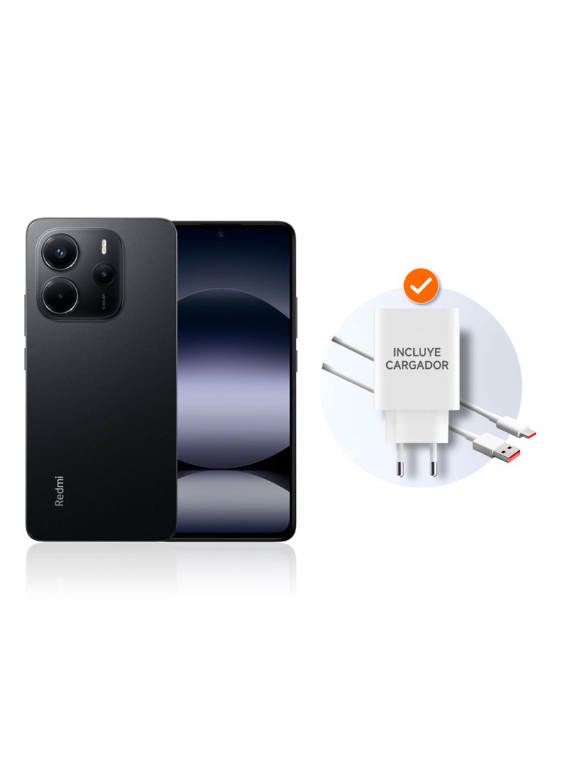 Smartphone Redmi Note 14 256GB 6.6" Liberado Negro-1