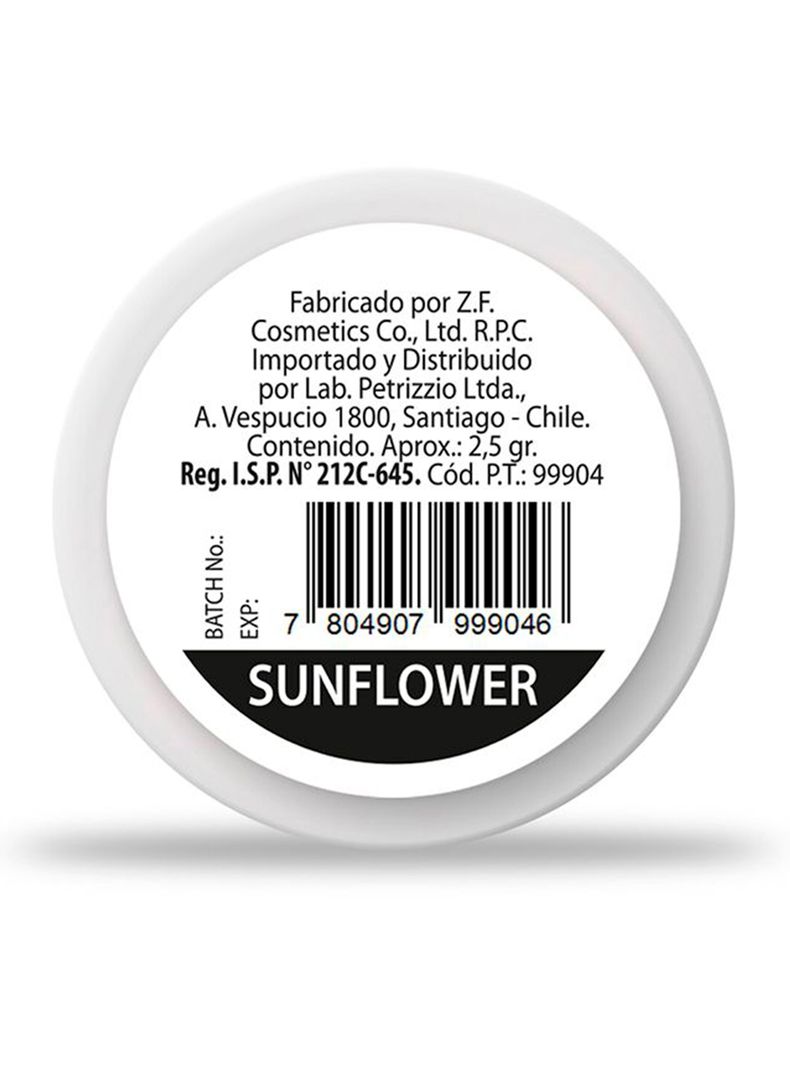 Glitter facial Infinity Flakes Sunflower 2.5 g-1