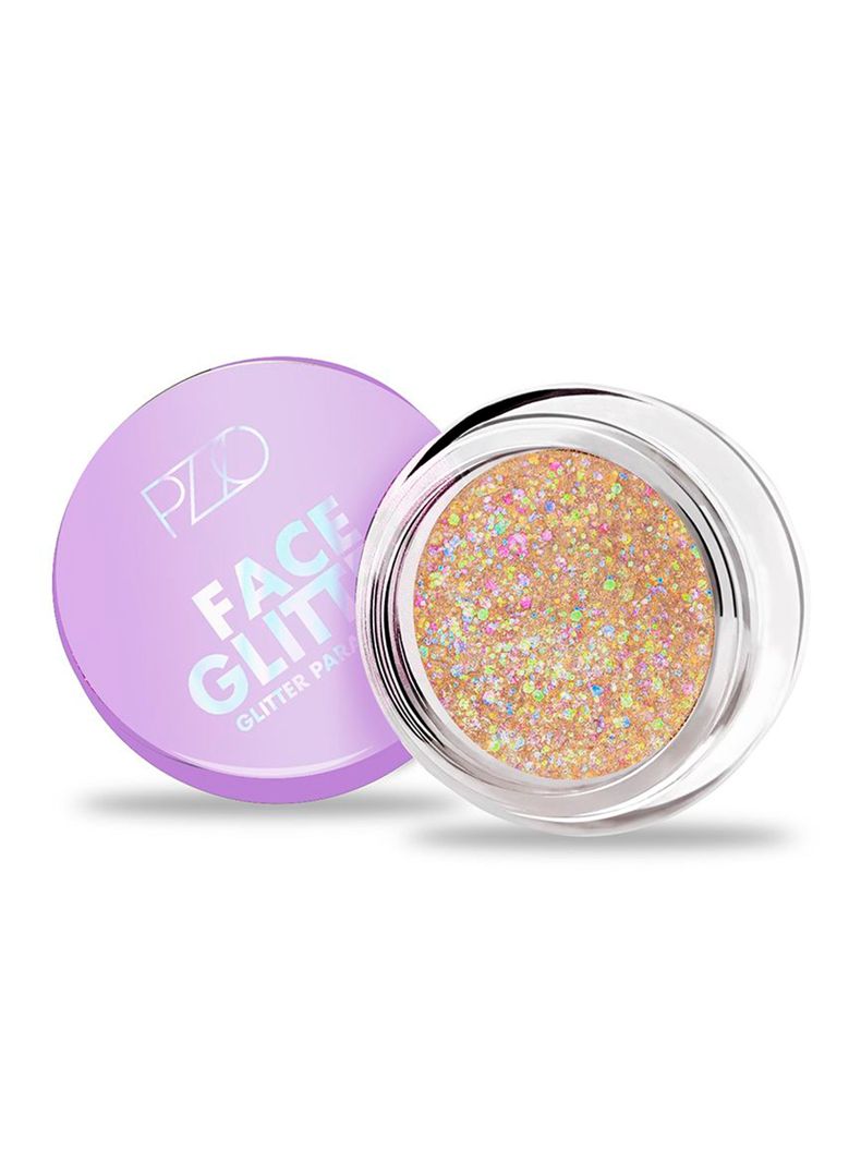 Glitter facial Infinity Flakes Sunflower 2.5 g-0