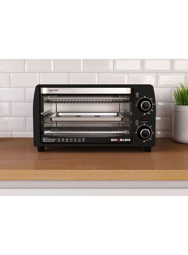 Horno Eléctrico Sobre Mesa 750W 10 Litros HE-105NG-3
