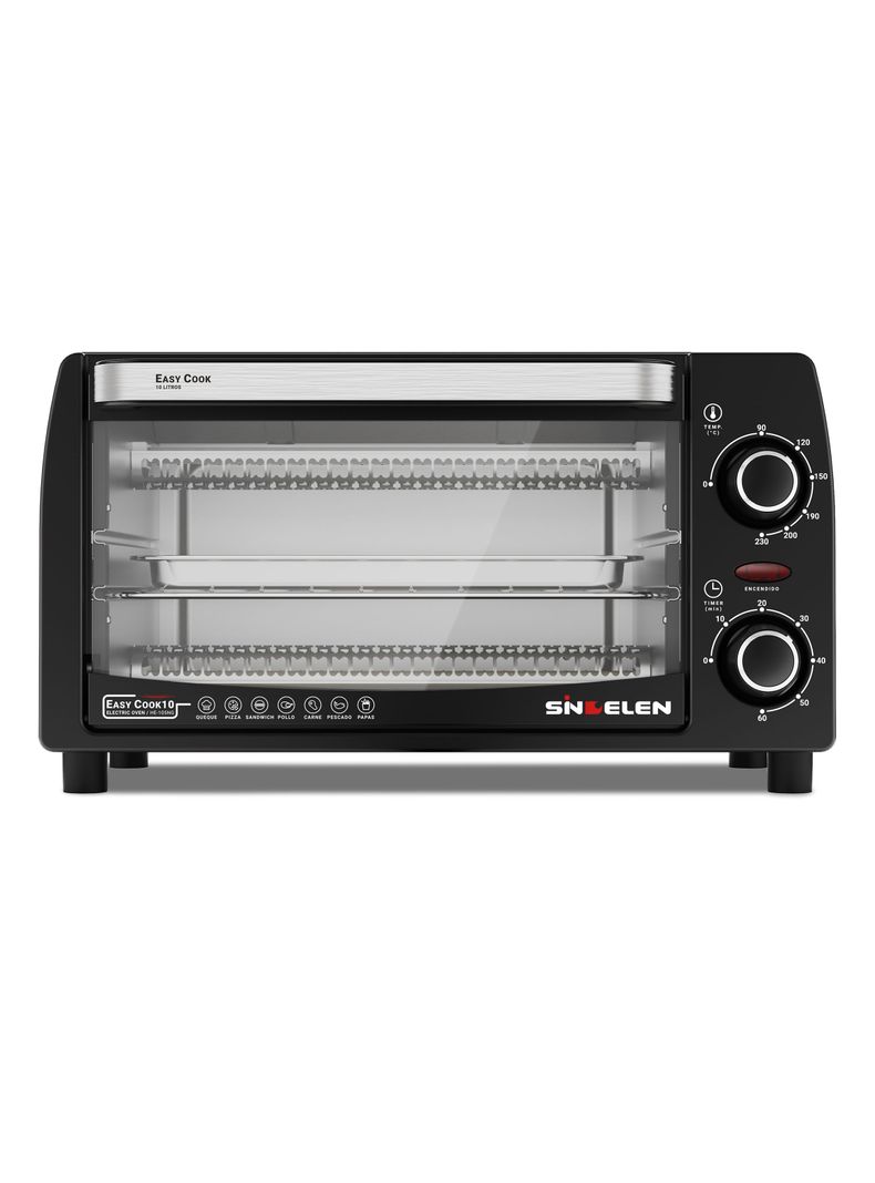 Horno Eléctrico Sobre Mesa 750W 10 Litros HE-105NG-0