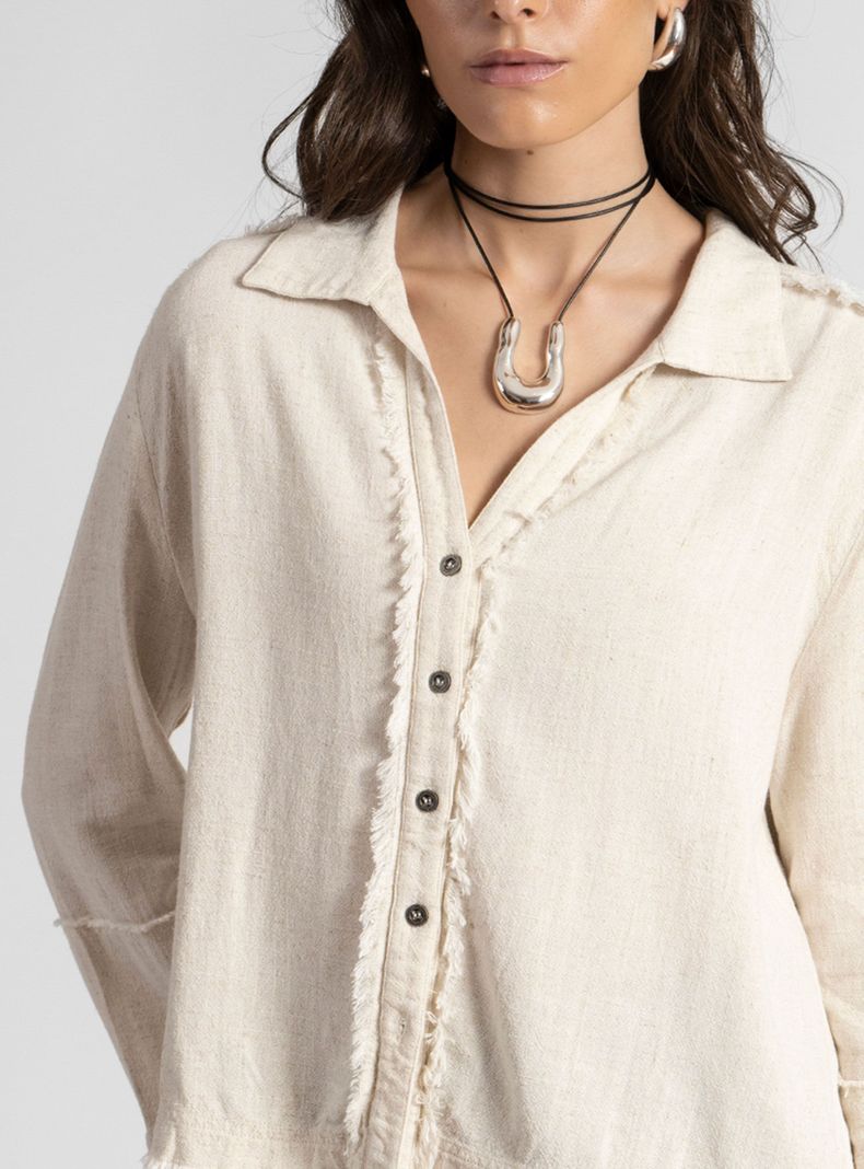 Blusa Sole Lino Arena-2