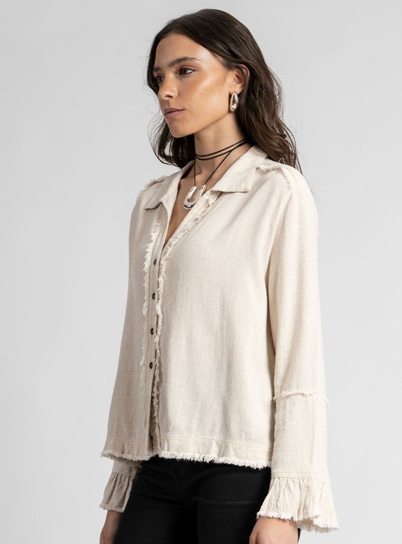 Blusa Sole Lino Arena-1
