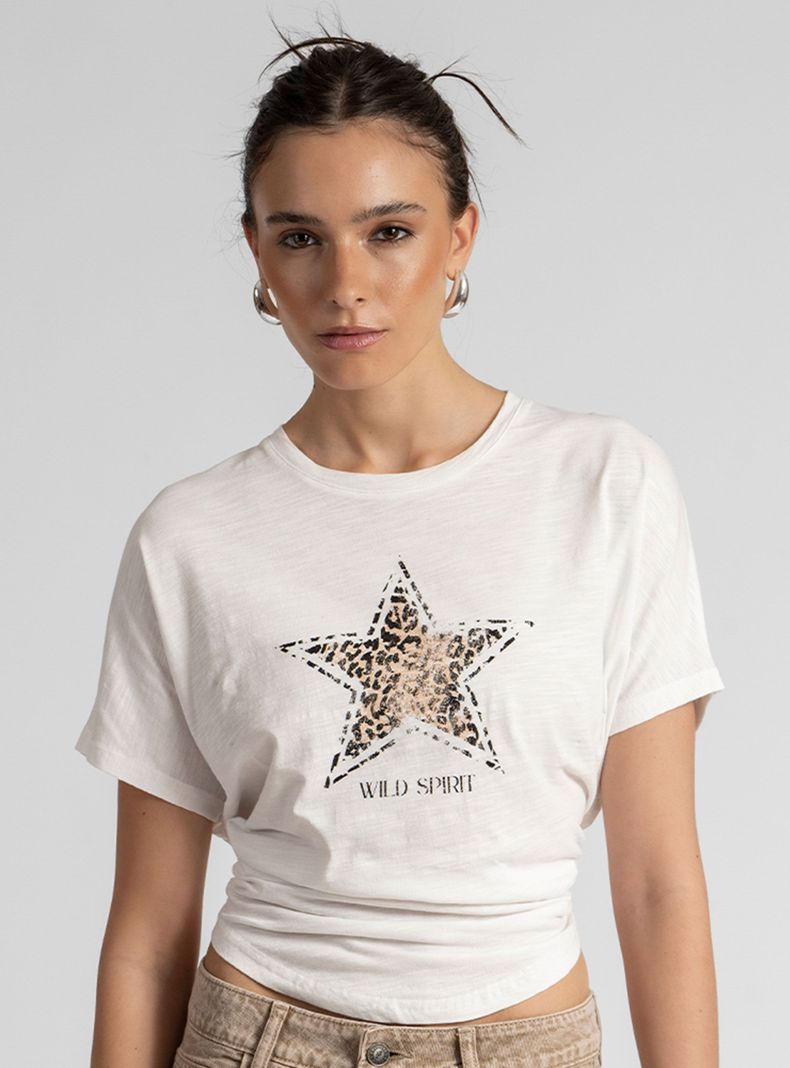 Polera Estrella Blanco-0