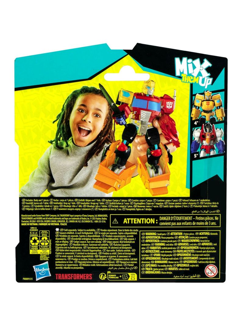 Figura de Acción MixMashers Bumblebee-4