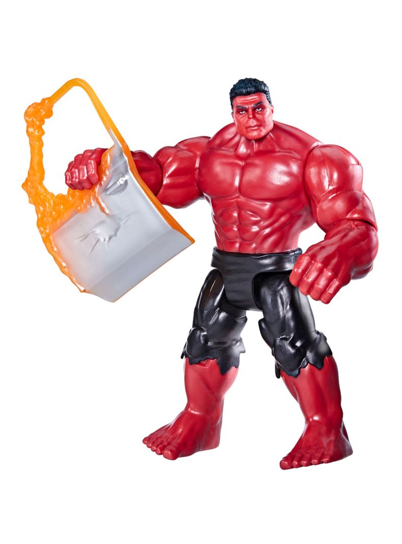 Figura de Acción Hulk Rojo Epic Hero Capitán América-0