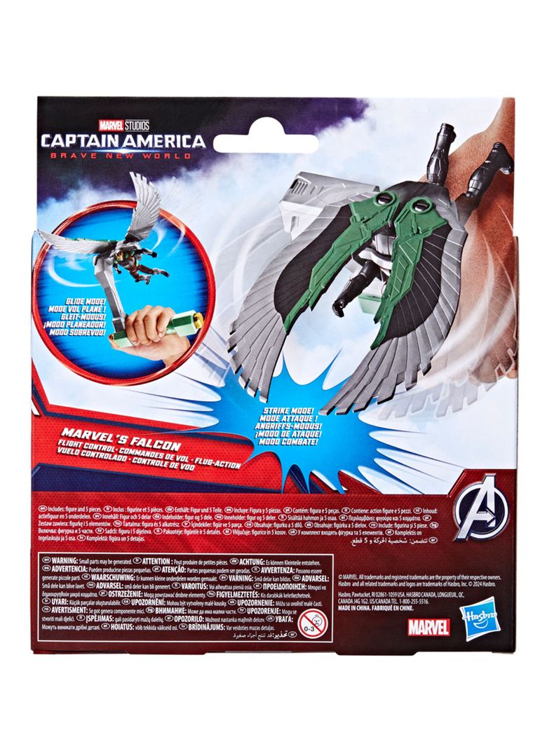 Figura de Acción Capitán América Falcon Vuelo Controlado-3