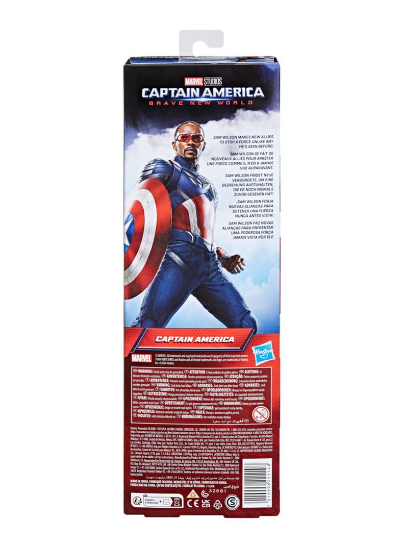 Figura de Acción Brave New World Capitán América-4