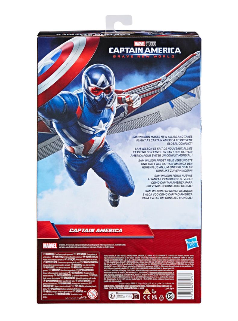 Figura de Acción Titan Hero Series Capitán América-4