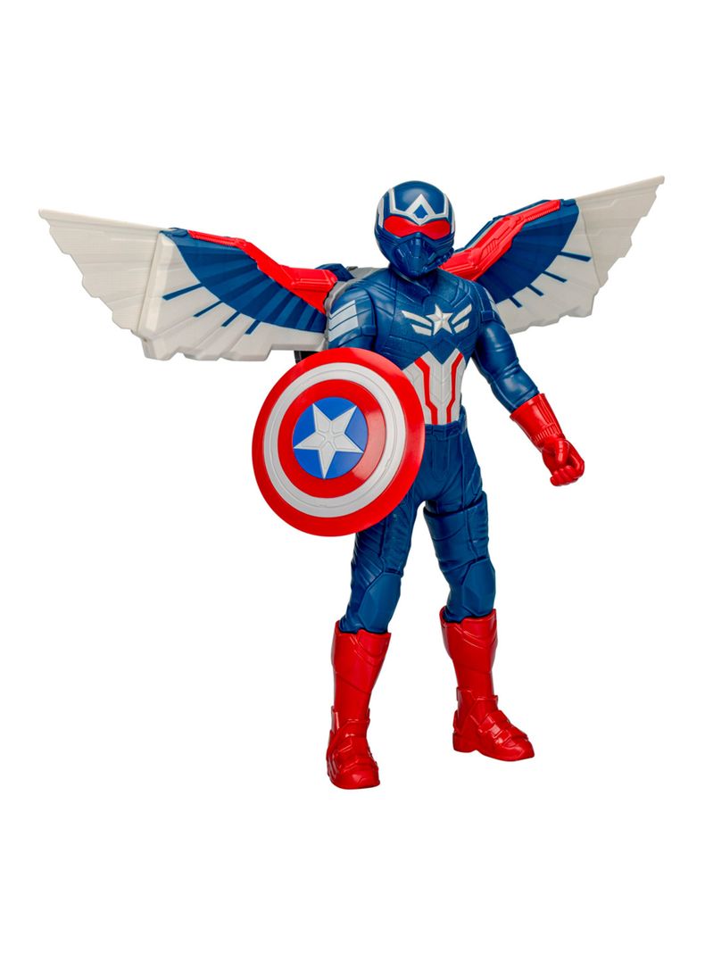 Figura de Acción New World Capitán América Modo Vuelo-4