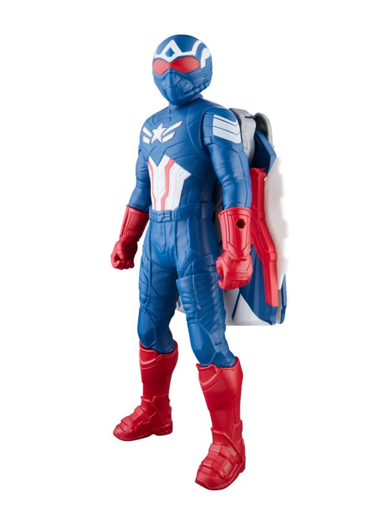 Figura de Acción New World Capitán América Modo Vuelo-5