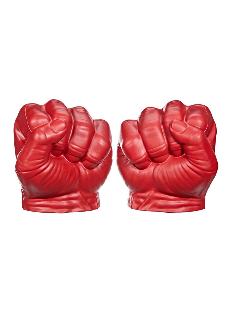 Guante Marvel Avengers Super Puños Hulk Rojo-0