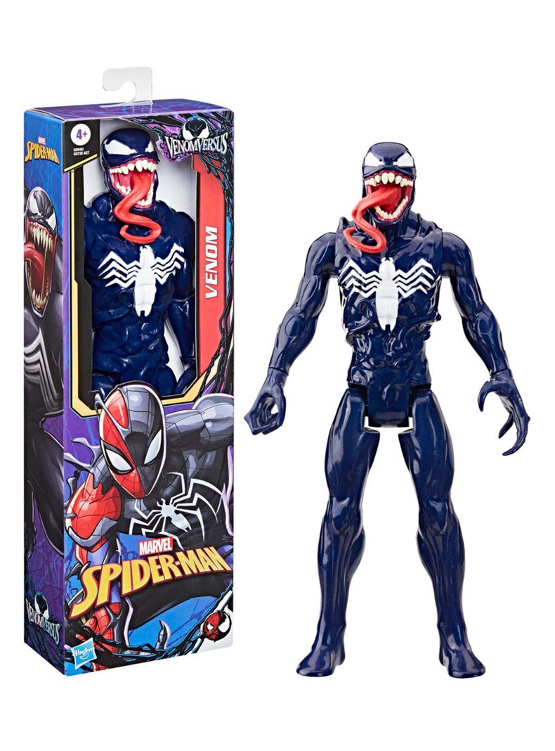 Figura de Acción Venom Versus Titan Hero Series Spiderman-2
