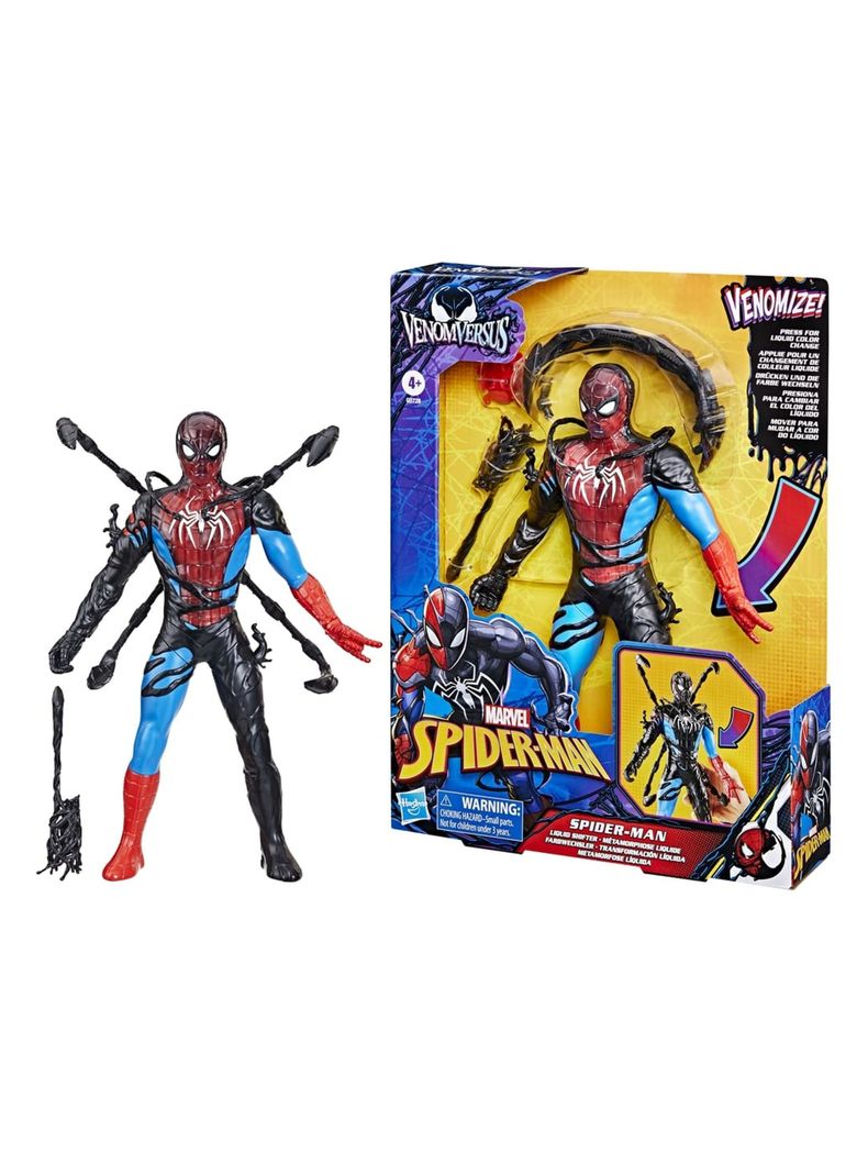 Figura de Acción Transformación Líquida Spiderman-3