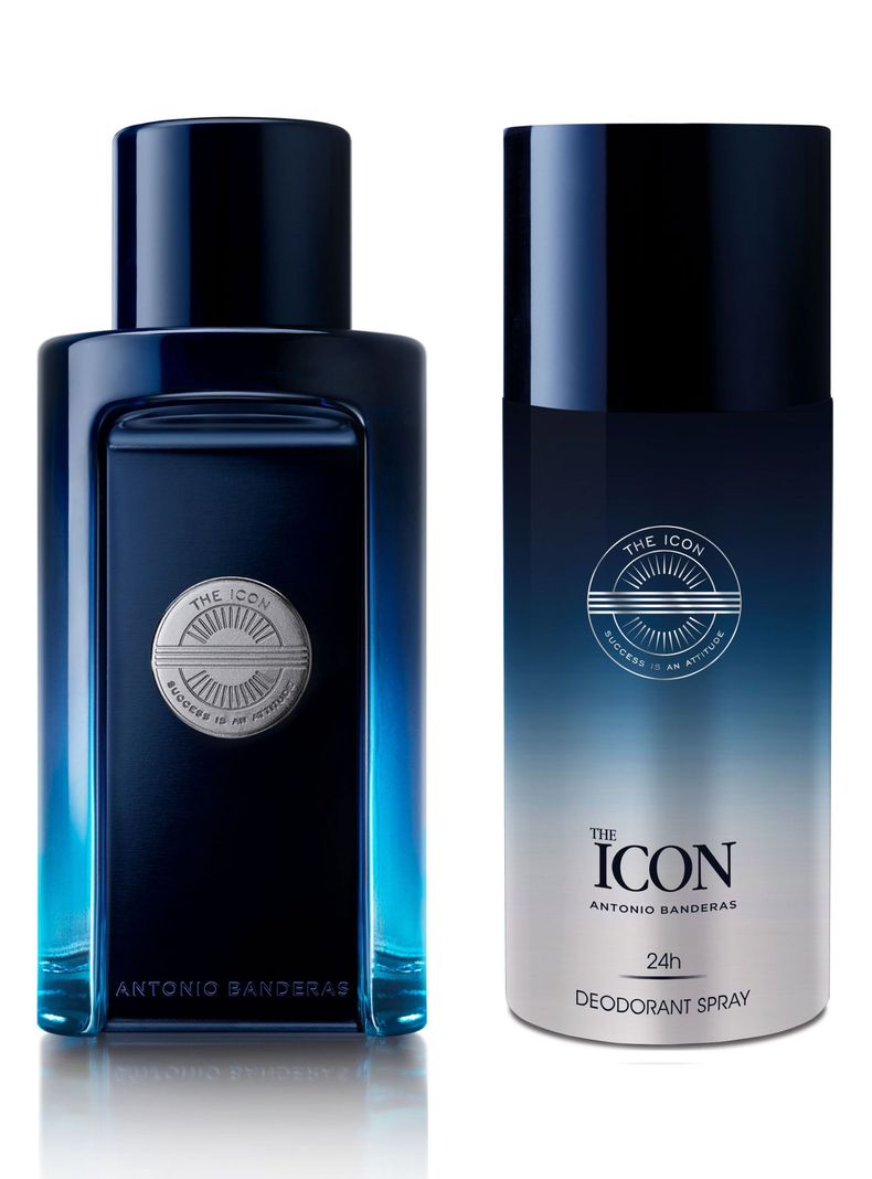 Set Antonio Banderas The Icon EDT 100 ml + Desodorante 150 ml