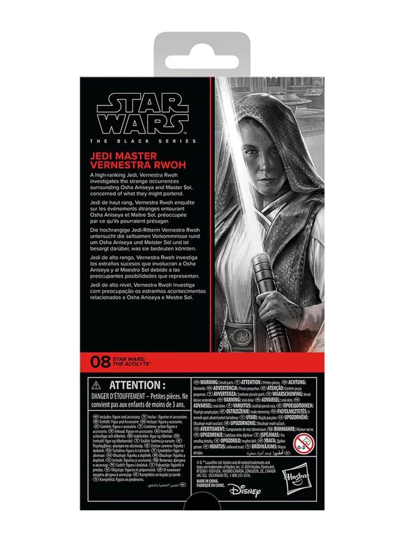 Figura de Acción The Acolyte Jedi Master Vernestra Rwoh-3