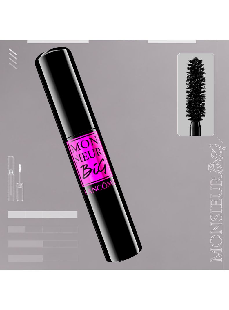 Set Máscara de Pestañas Monsieur Big + Desmaquillante de ojos Bi Facil 30ml-2