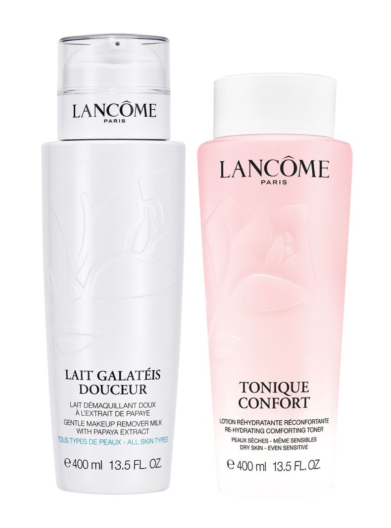 Set Limpieza Lait Galatée y Tonique Confort 400ml Lancôme-0