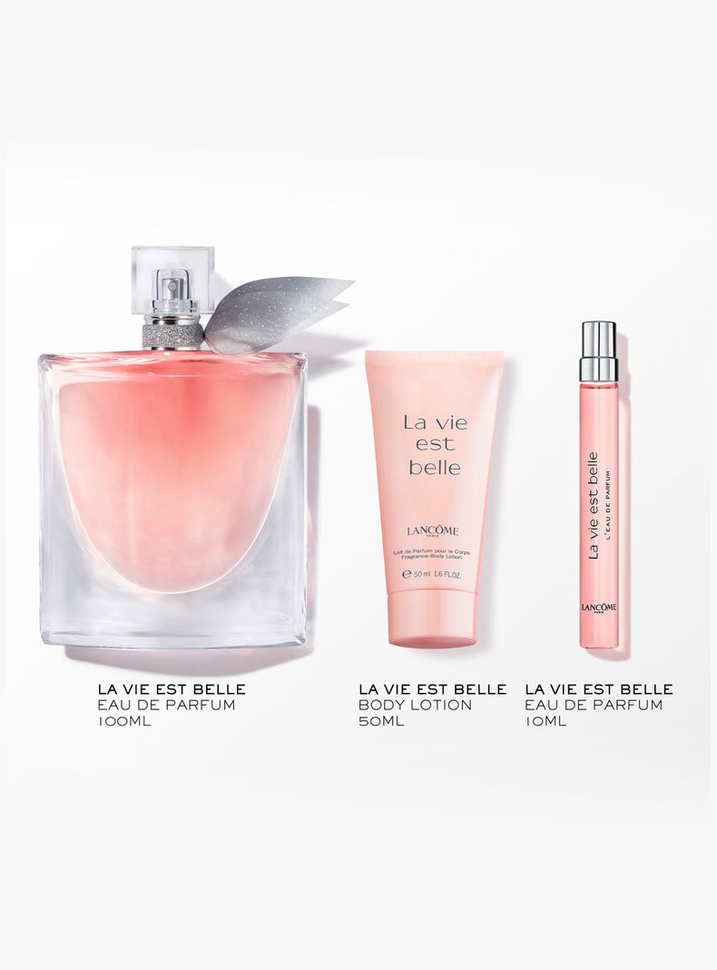 Set Perfume La Vie Est Belle EDP 100 ml +  EDP 10 ml + Loción Corporal 50 ml-1